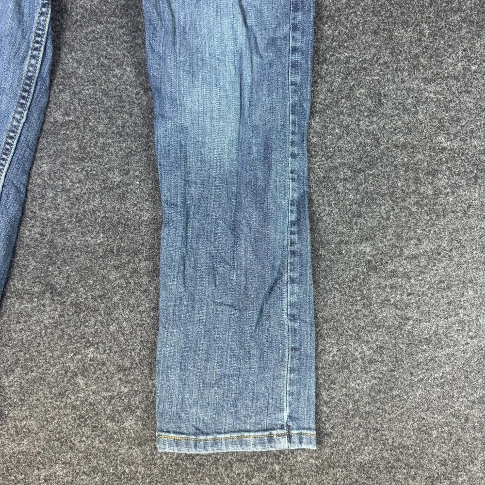 Wrangler Waldon Classic Straight Leg Jeans Boys 12 Blue Denim Cotton Regular Fit
